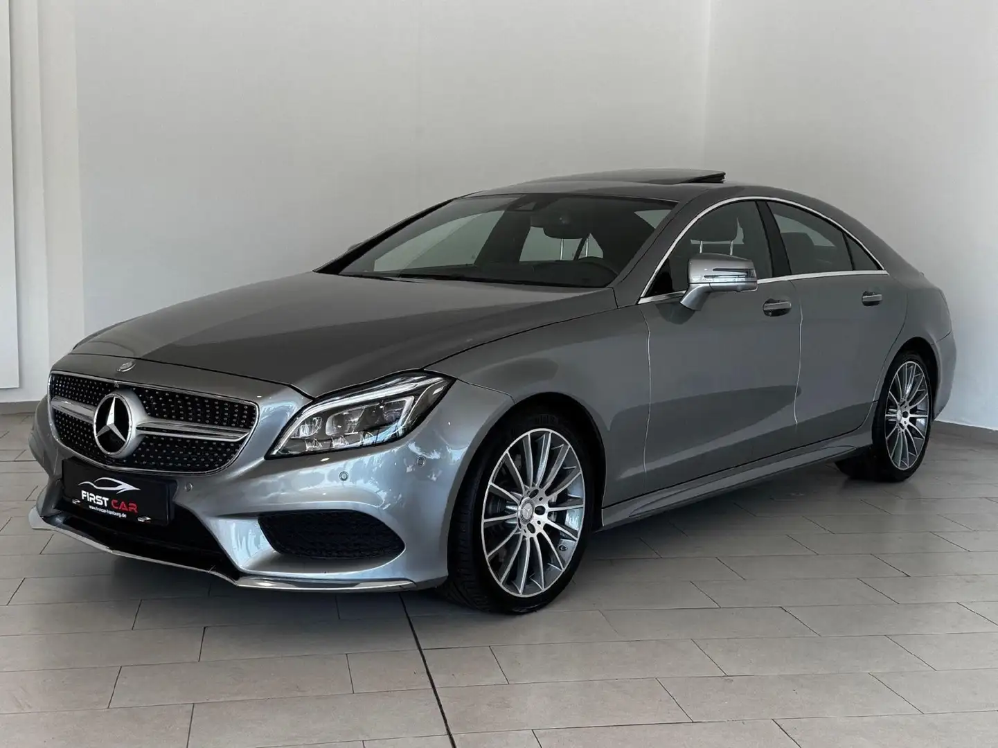 Mercedes-Benz CLS 350 d BlueTec 4Matic AMG-Line|360°|MULTIBEAM| Zilver - 1