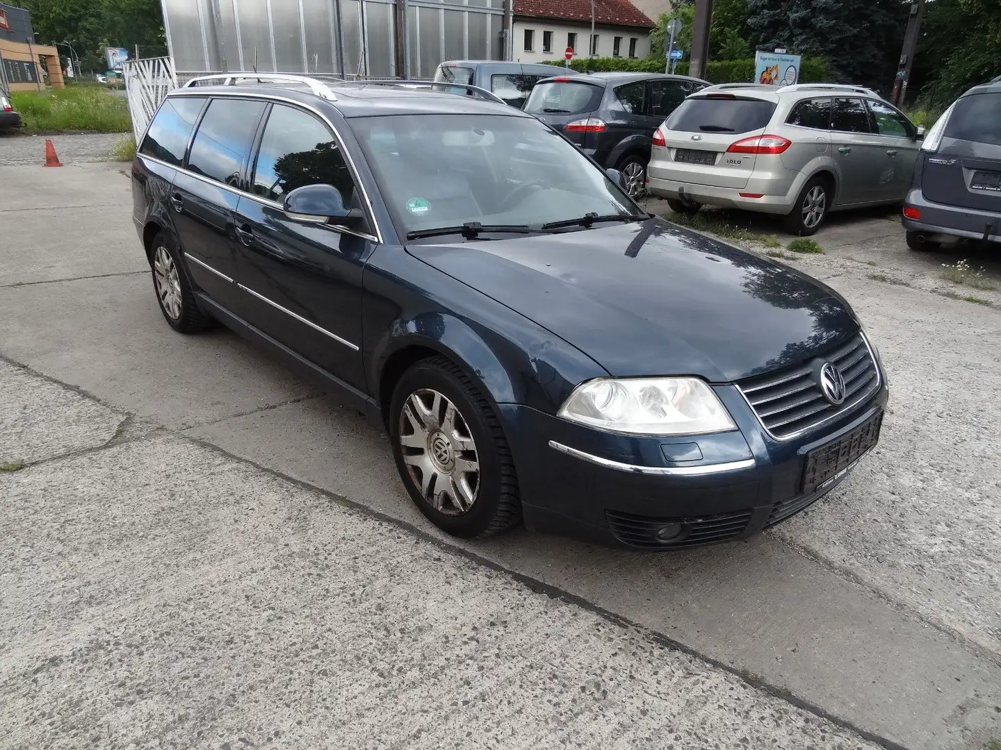 Volkswagen Passat Variant V6 TDI Highline 4Motion Leder AHK Bleu - 1