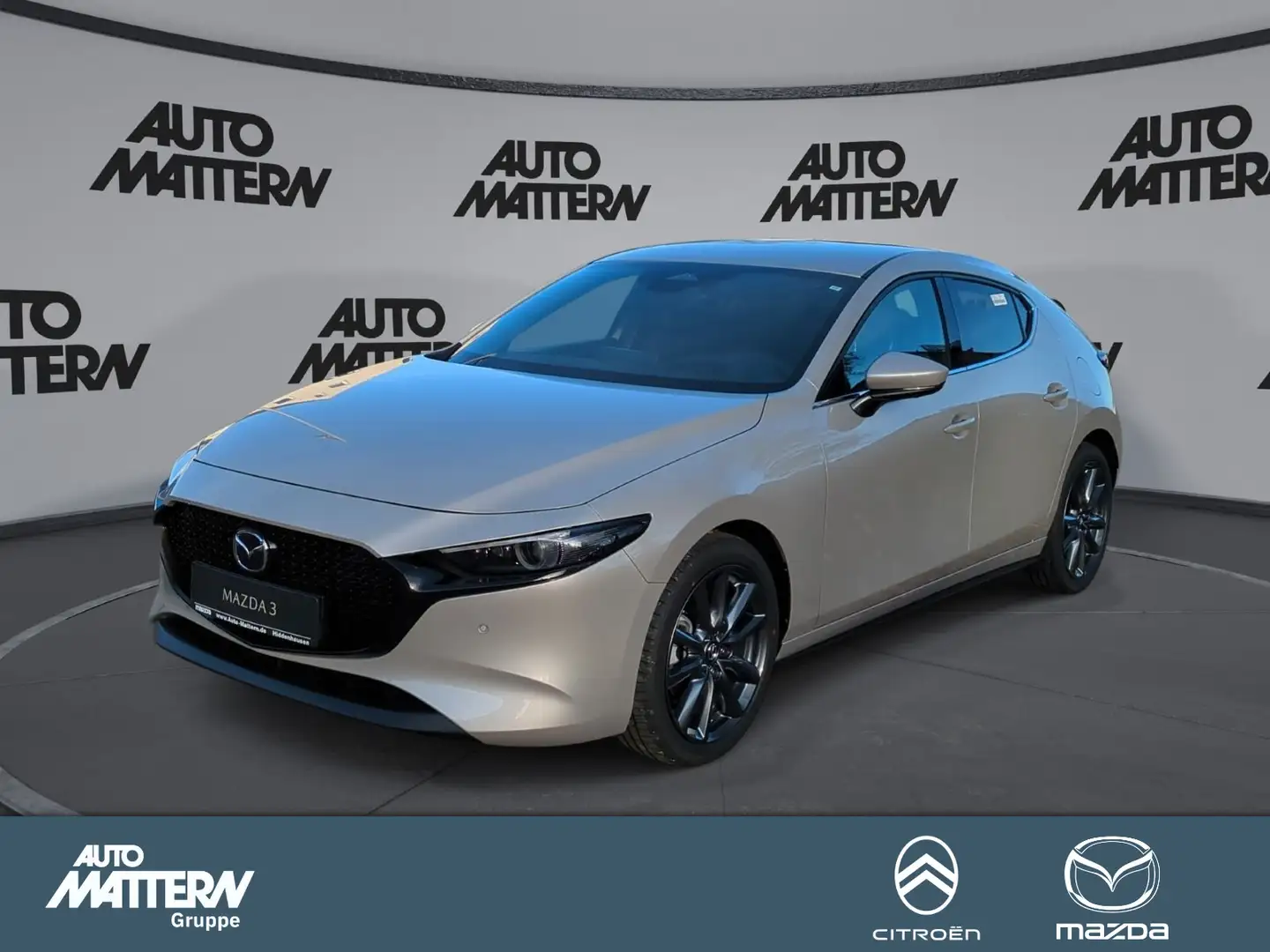 Mazda 3 Mazda3 Exclusive-Line Klimaaut.|NAVI|LED|SHZ Or - 1