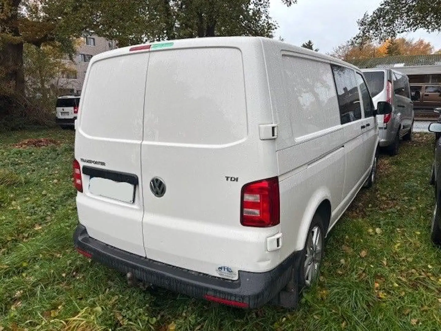 Volkswagen T6 Transporter T6 Kombi Mixto lang Klima 6Sitzer PDC AHK Bianco - 2