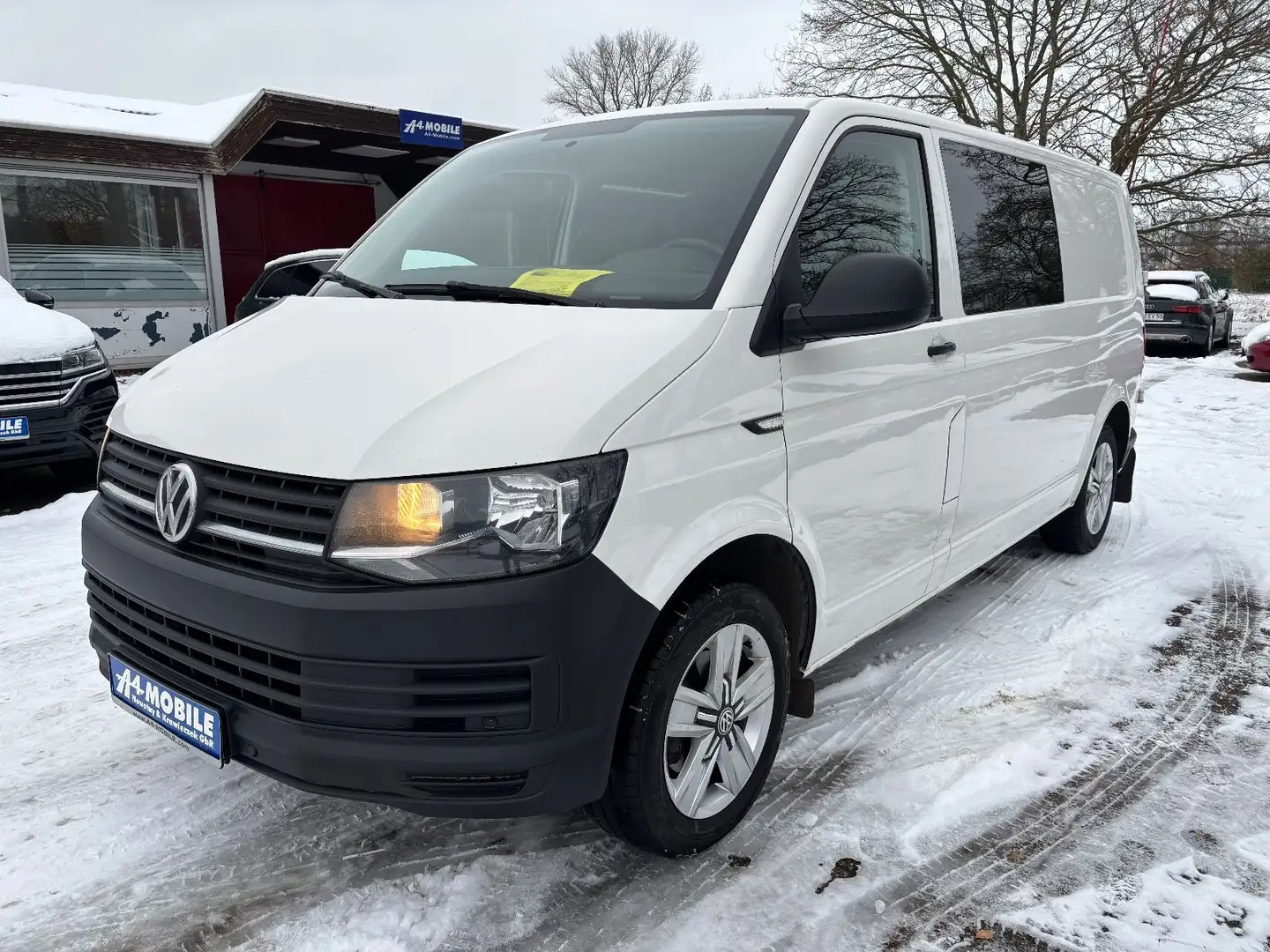 Volkswagen T6 Transporter T6 Kombi Mixto lang Klima 6Sitzer PDC AHK Weiß - 1