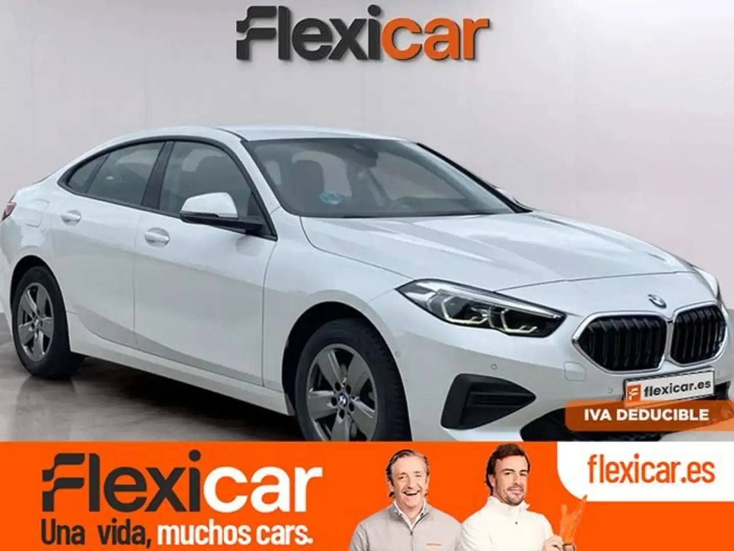 BMW 216 216dA Gran Coupé Blanc - 1