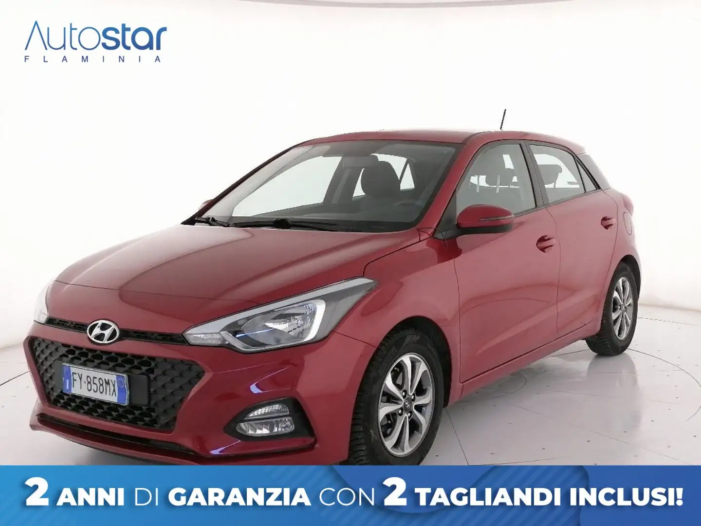 Hyundai i20 II 2018 1.2 mpi Connectline 75cv 5p Rosso - 1