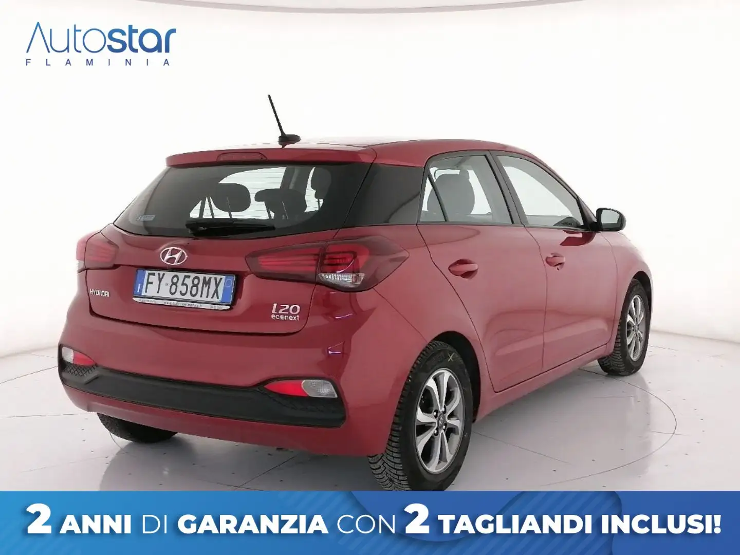 Hyundai i20 II 2018 1.2 mpi Connectline 75cv 5p Rosso - 2