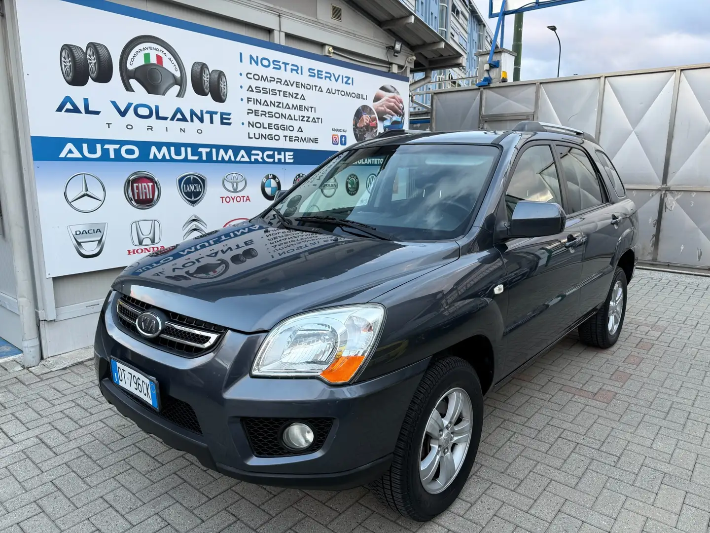 Kia Sportage Sportage 2.0 141CV Active Class EcoSuv Gris - 1