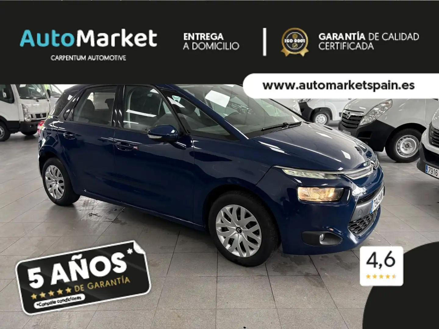 Citroen C4 Picasso 1.6BlueHDI S&S Live EAT6 120 Bleu - 2