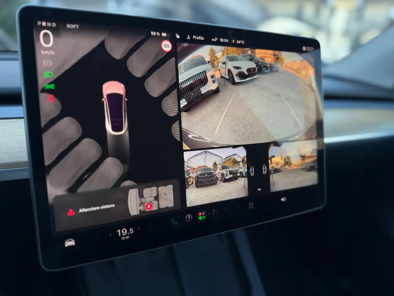 Tesla Model Y Long Range Dual Motor AWD | 208 ch | BVA | Autopilot | Toit panoramique | Jantes 20" | Sièges AV/AR chauffants | Caméra 360°