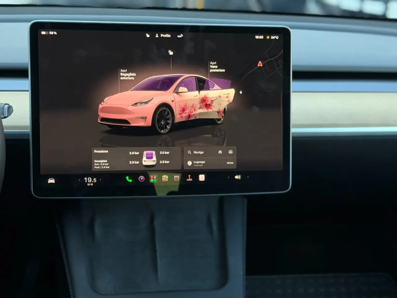Tesla Model Y Long Range Dual Motor AWD | 208 ch | BVA | Autopilot | Toit panoramique | Jantes 20" | Sièges AV/AR chauffants | Caméra 360°