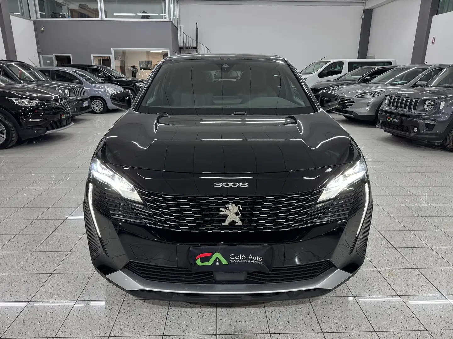 Peugeot 3008 1.5hdi 130cv EAT8 Allure Pack BELLA GOMMATA NUOVA Nero - 2