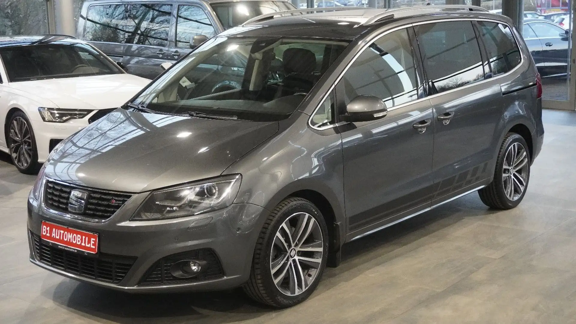 SEAT Alhambra FR-Line Allrad*ACC*AHK*STHZ*7-SITZ* Gris - 1