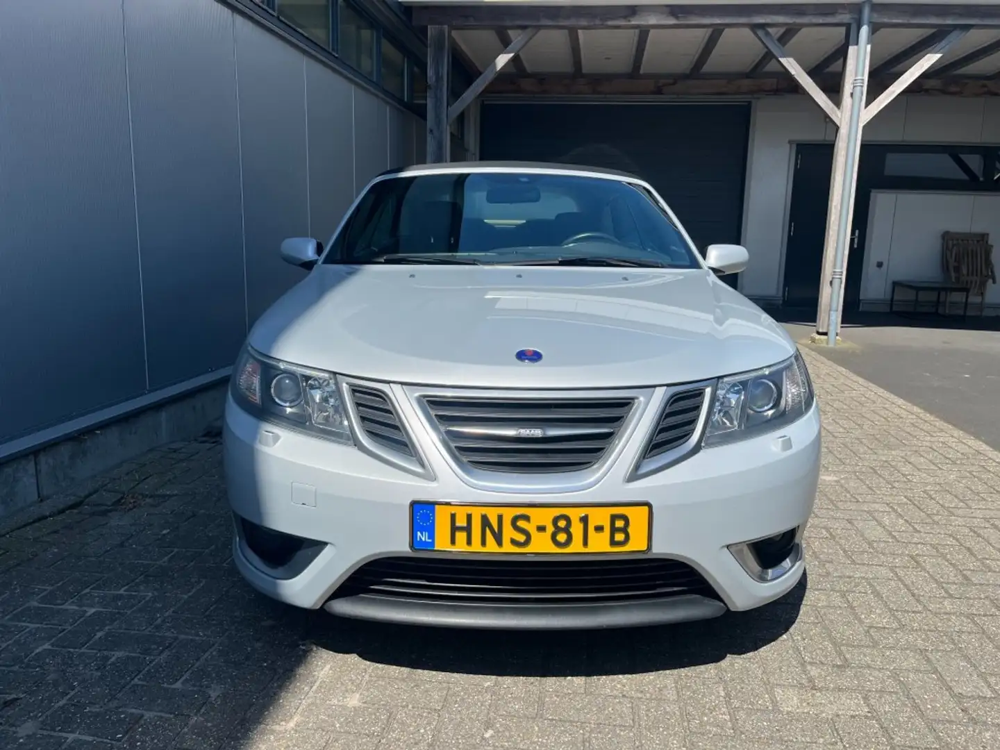 Saab 9-3 20 ltr Aero Als nieuw Helemaal origineel 77000 km Grau - 2