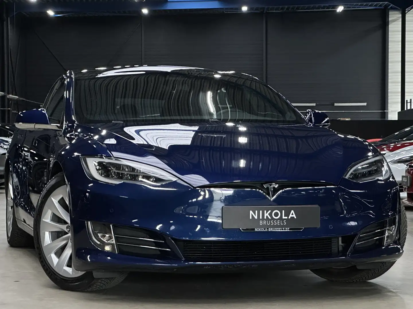 Tesla Model S Tesla Model S 75D - PREMIUM AUDIO - WINTERPACK Blauw - 1