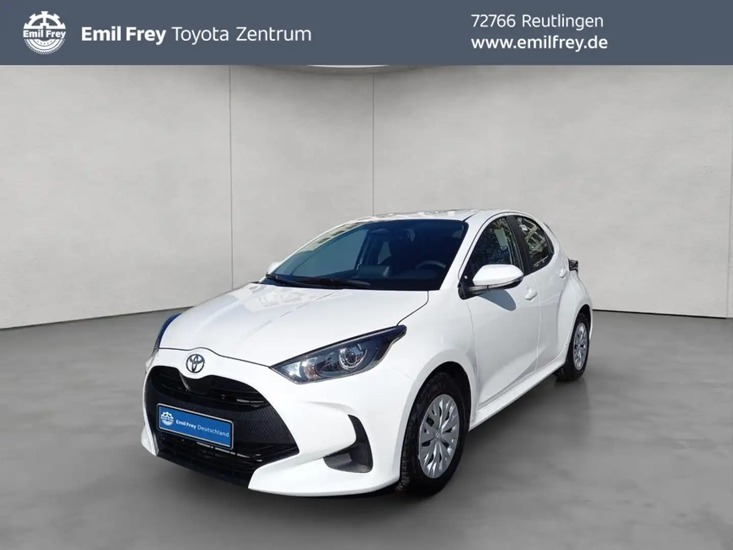 Toyota Yaris Hybrid 116 1.5 VVT-i Business Edition Blanc - 1