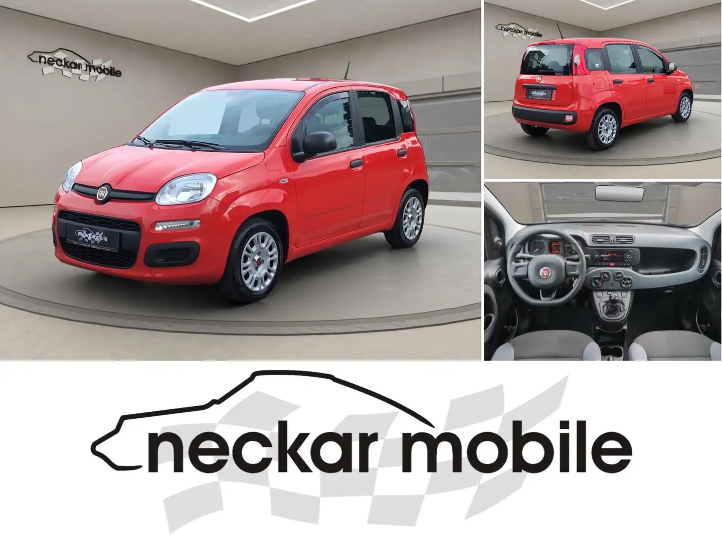 Fiat Panda 1.0 Urban Klima Parktronik DAB Radio Rouge - 1