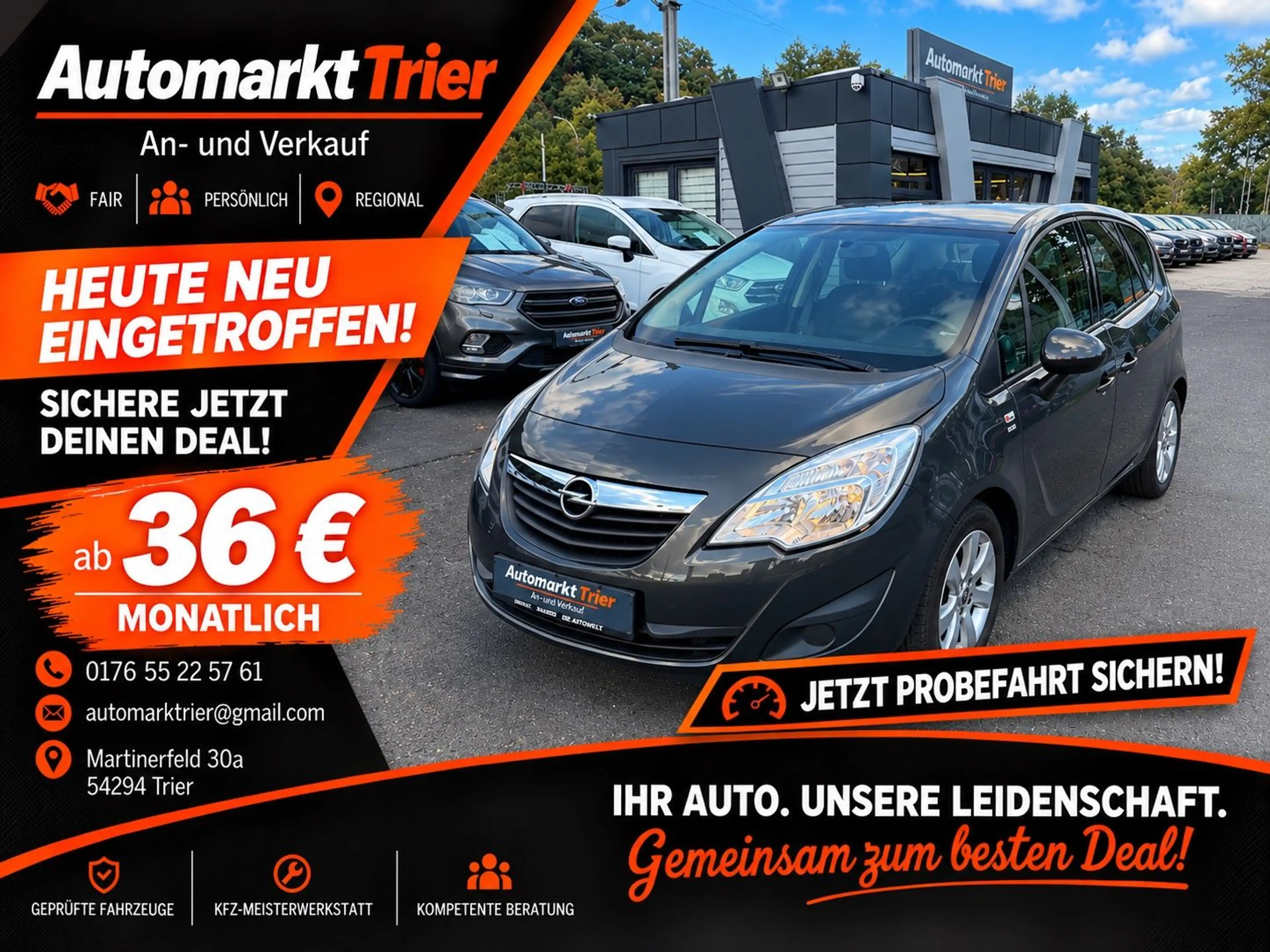 Opel Meriva B Turbo Active.Klima!Tüv neu!