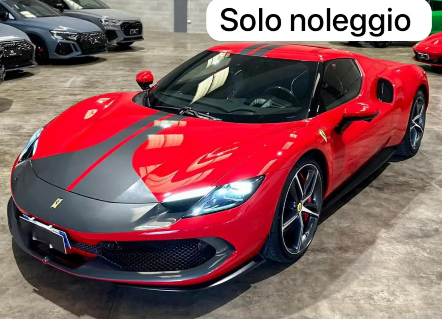 Ferrari 296 ONLY RENT/SOLO NOELGGIO GTB 3.0 Rouge - 1