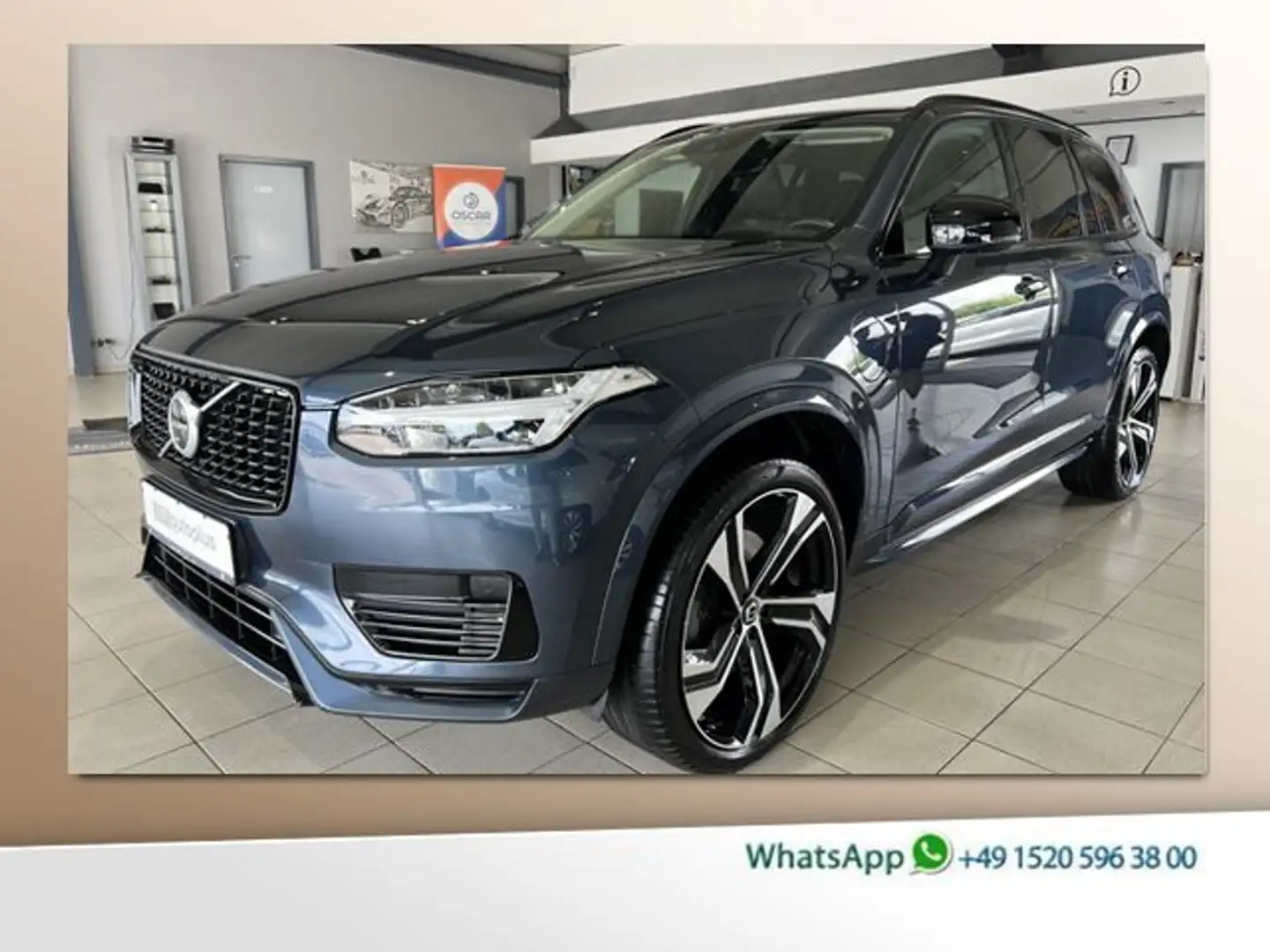 Volvo XC90 T8 R-Design Expression Recharge AWD 22" HUD Modrá - 1