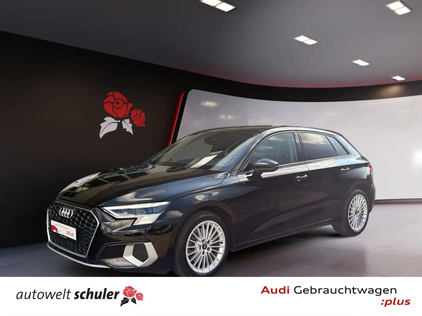 Audi A3 Sportback 35 1.5 TFSI S-tronic adv. Navi RFK Matr Schwarz - 1
