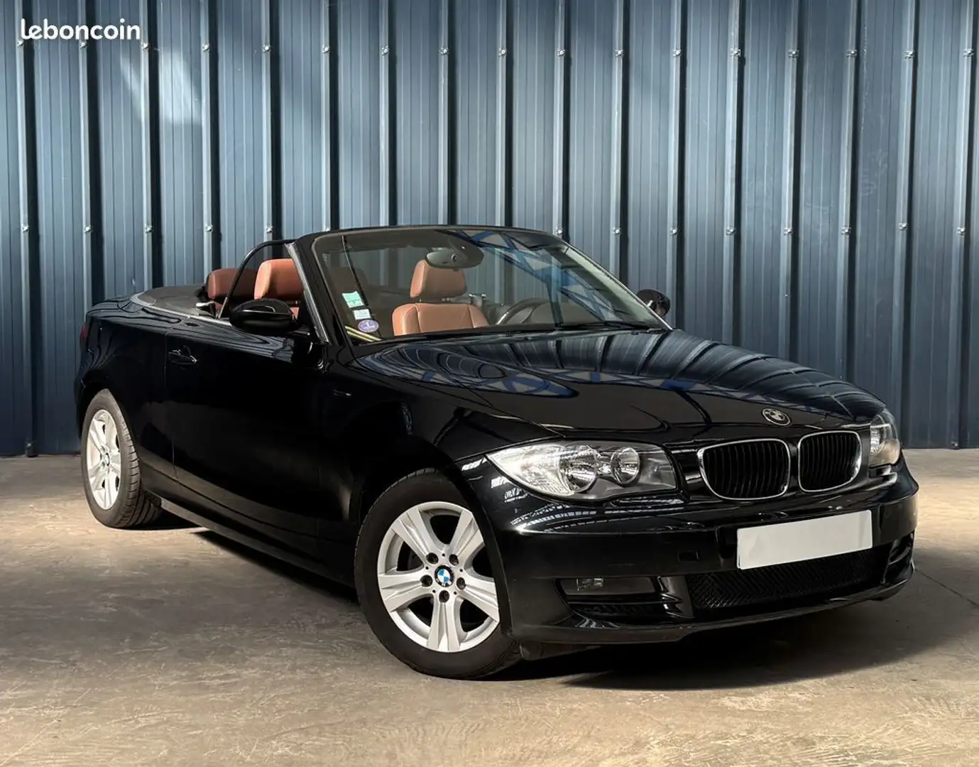 BMW 118 118i Cabriolet 8.500km 143ch Garantie An Superbe E Černá - 1