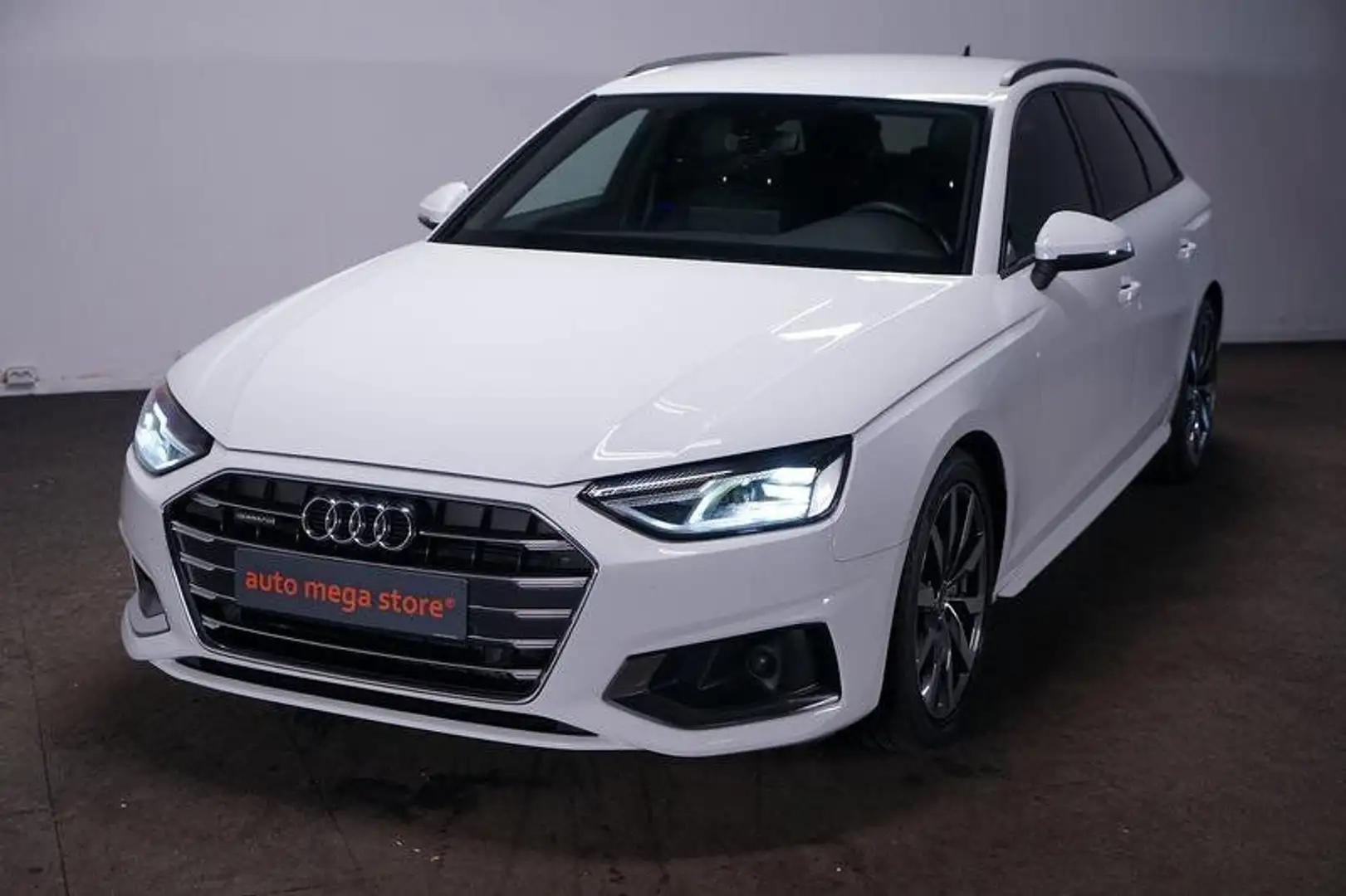 Audi A4 40 2.0 TDI quattro Avant advanced AUT/Navi/SH Blanc - 1