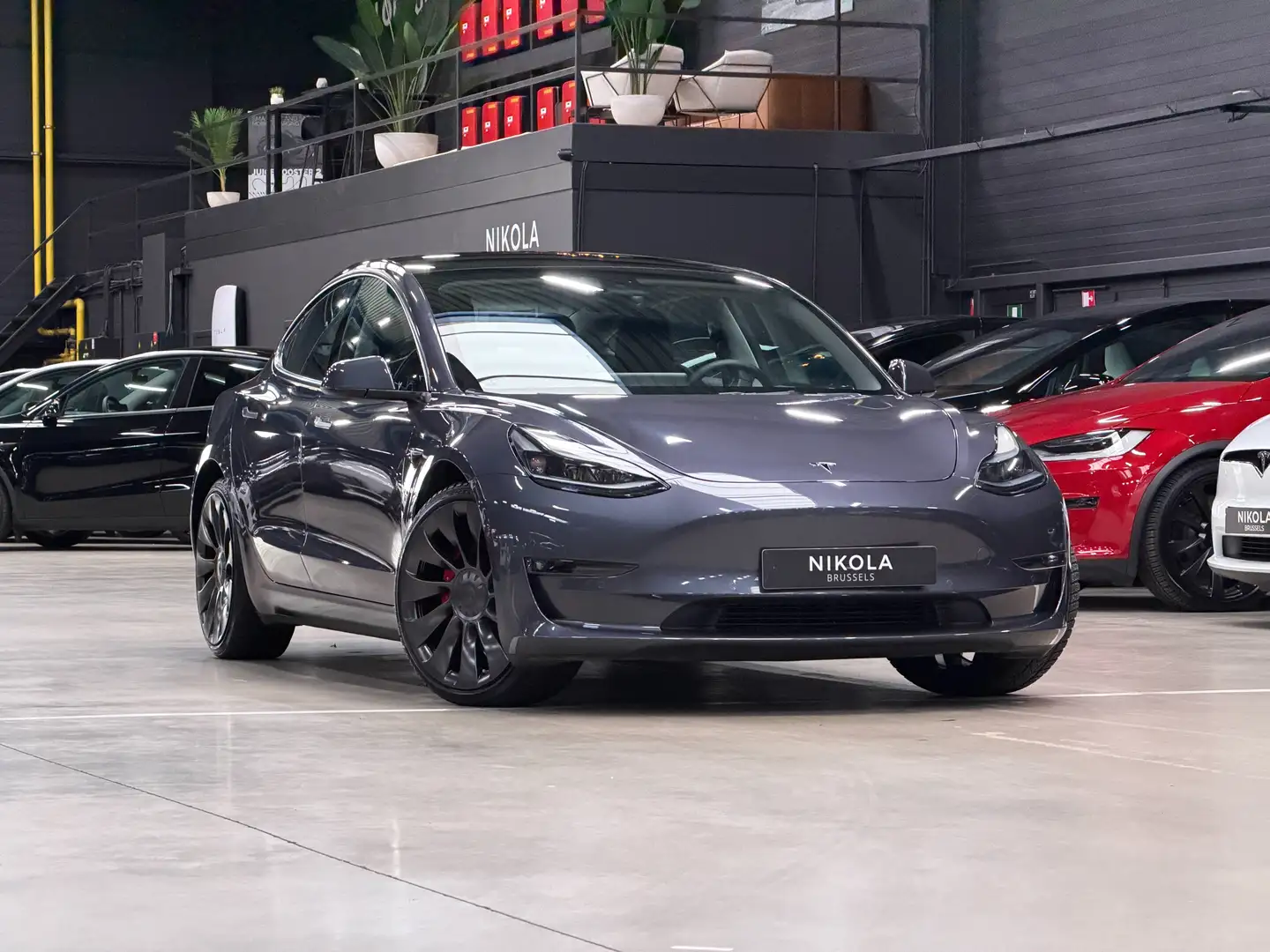 Tesla Model 3 PERFORMANCE - FACELIFT - ENHANCED AP - 20" WHEELS Gris - 1