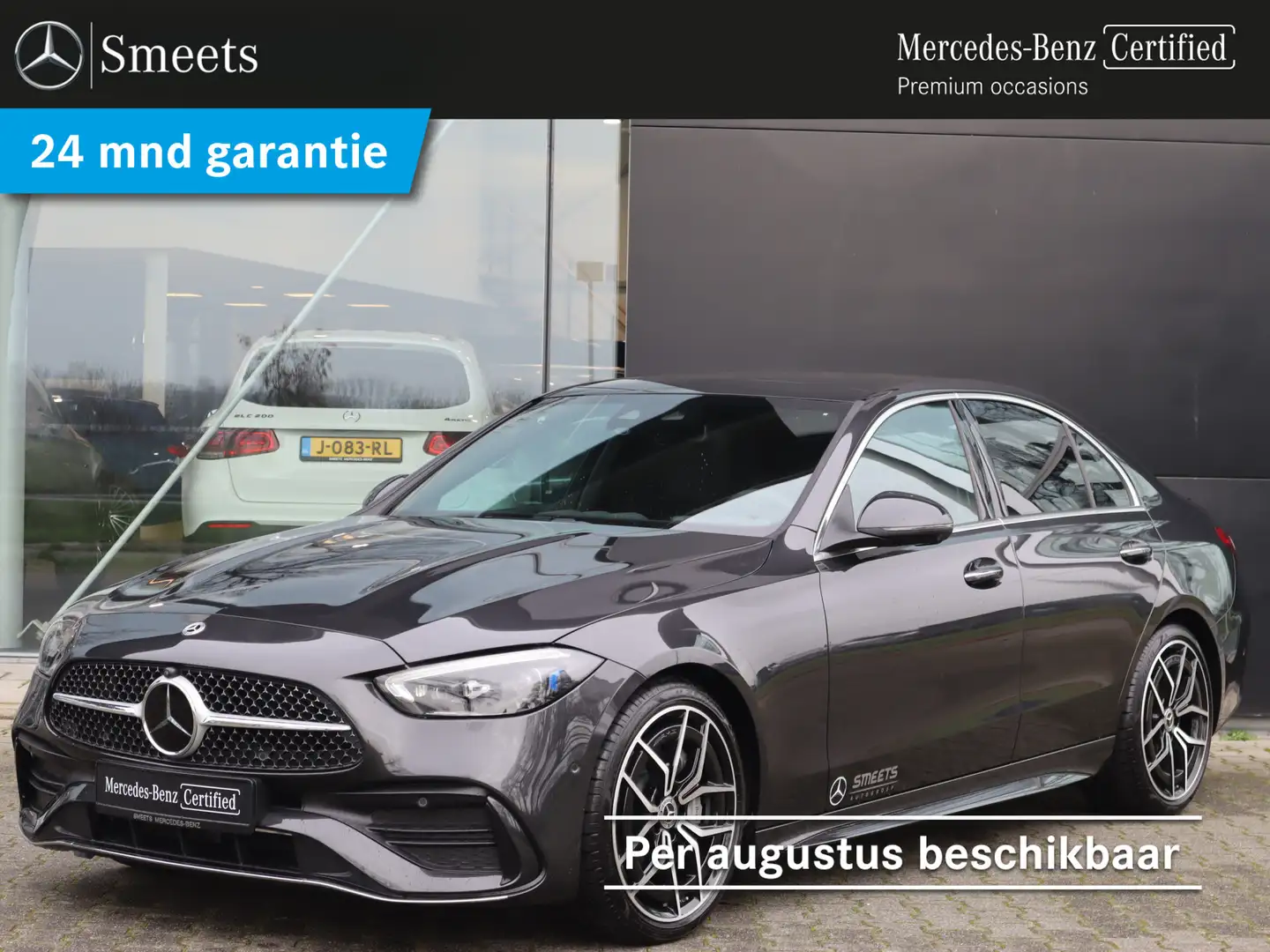 Mercedes-Benz C 200 AMG Line | Panoramadak | LED | Memory Seats | Navi Grijs - 1