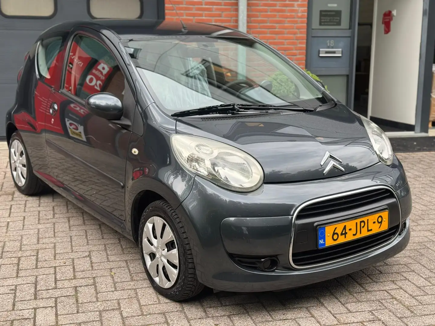 Citroen C1 1.0-12V Ambiance/Elek.pakket/Airco/APK/Onderhouden Grijs - 1