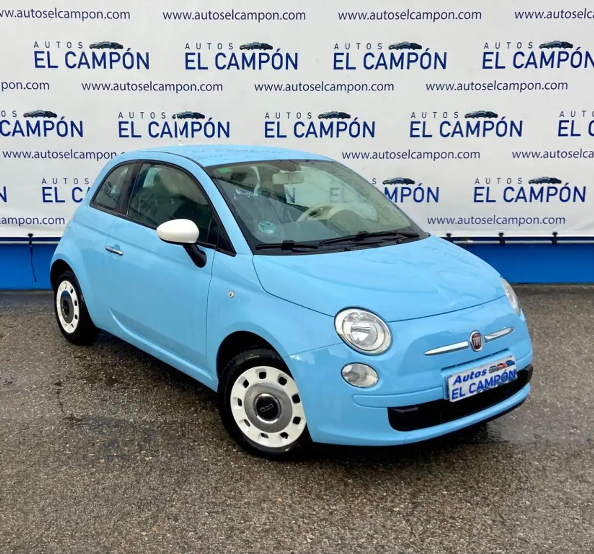 Fiat 500 1.2 Pop Azul - 2