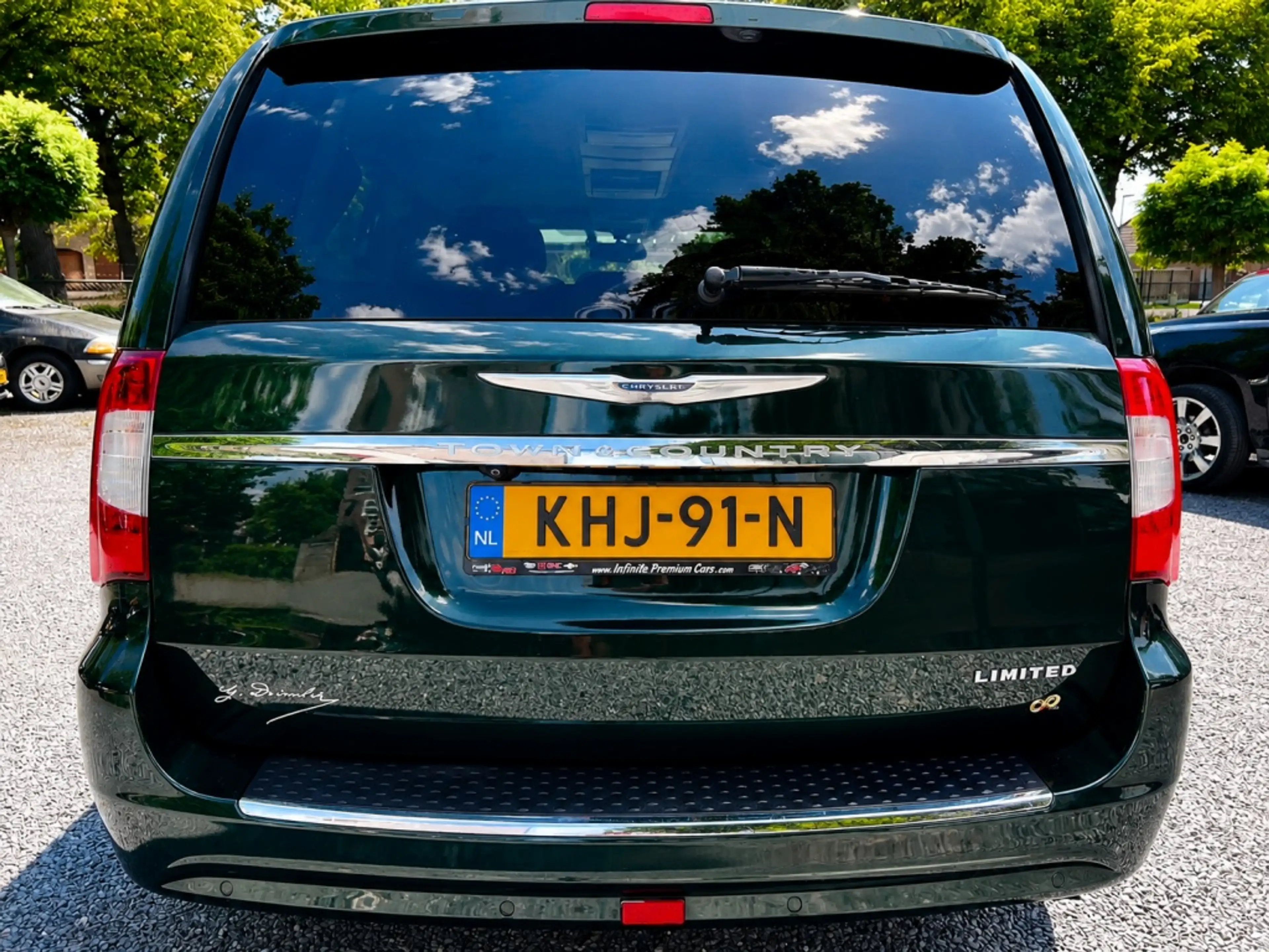 Chrysler Grand Voyager 3.6 V6 LIMITED J.DAIMLER EMERALD-GREEN TV/DVD/HDMI — photo 13