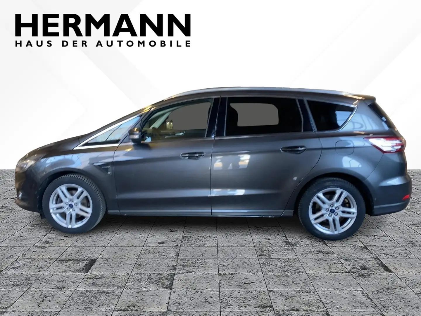 Ford S-Max 1.5 EcoBoost Titanium *LED*SYNC*NAVI*FLA Grijs - 2