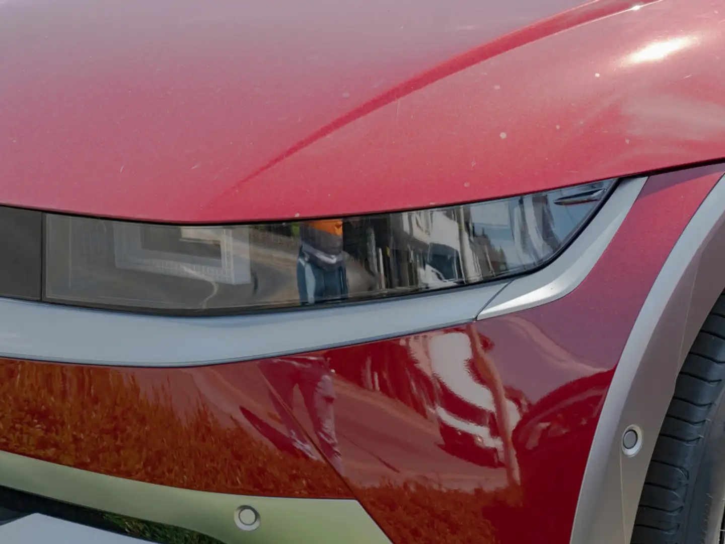 Hyundai IONIQ 5 Techniq Elektro ACC MATRIX-LED 360° Czerwony - 2