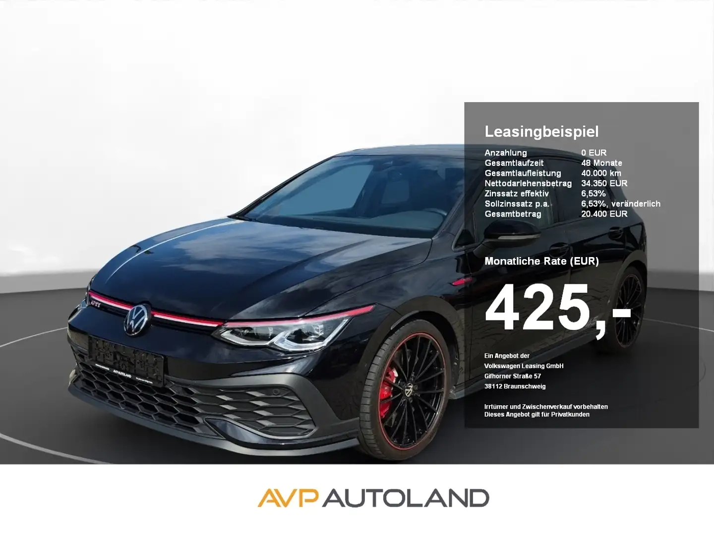 Volkswagen Golf VIII GTI 2.0 TSI DSG Clubsport Edition 45 Nero - 1