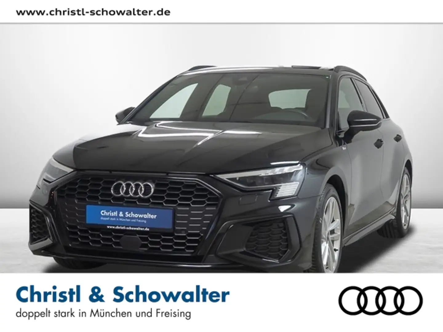 Audi A3 Sportback 35 TFSI S-Tronic S line MATRIX Schwarz - 1