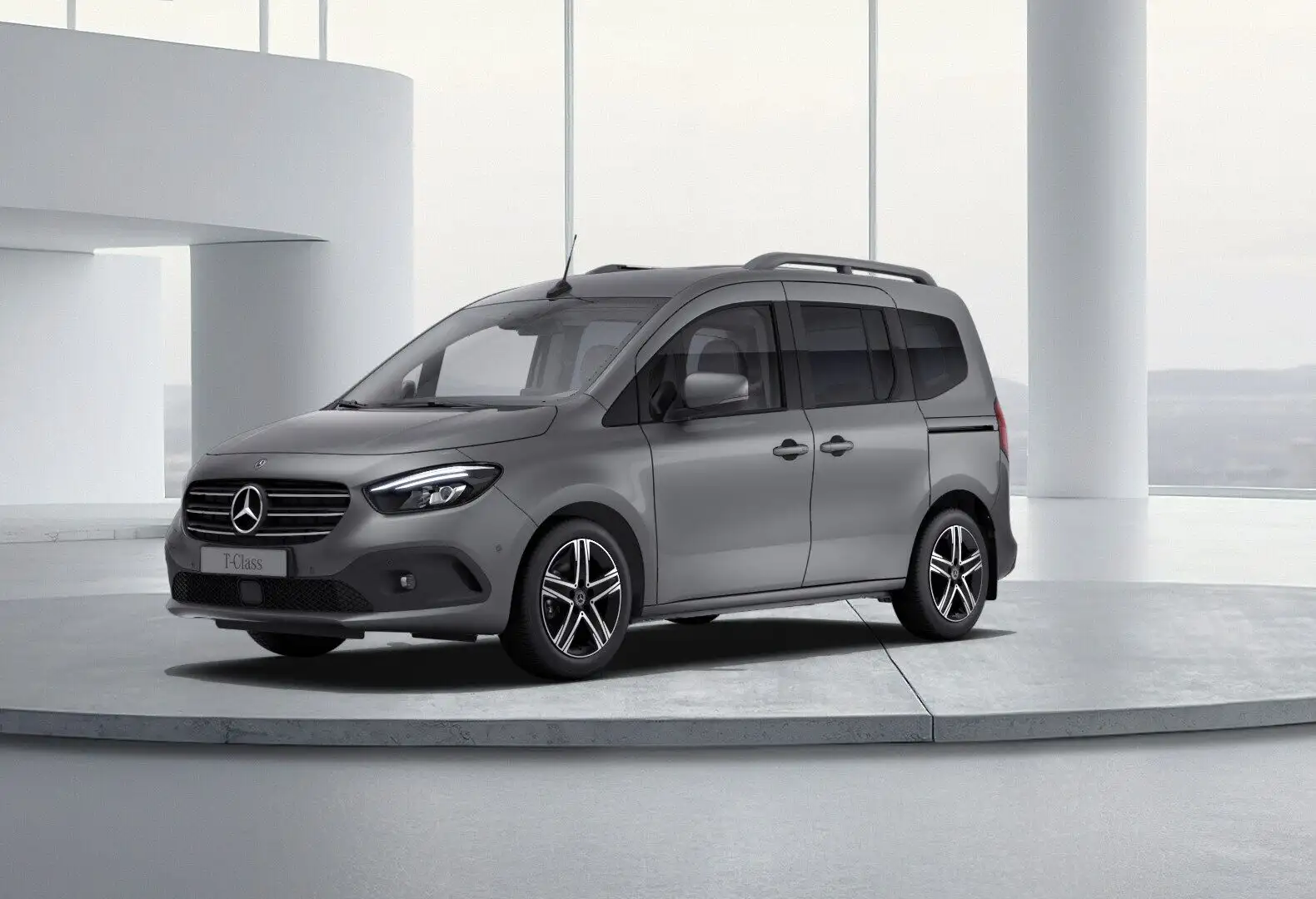 Mercedes-Benz T-Klasse T 180 d PROGRESSIVE Standard Aut. PTS Navi Cam Grau - 1