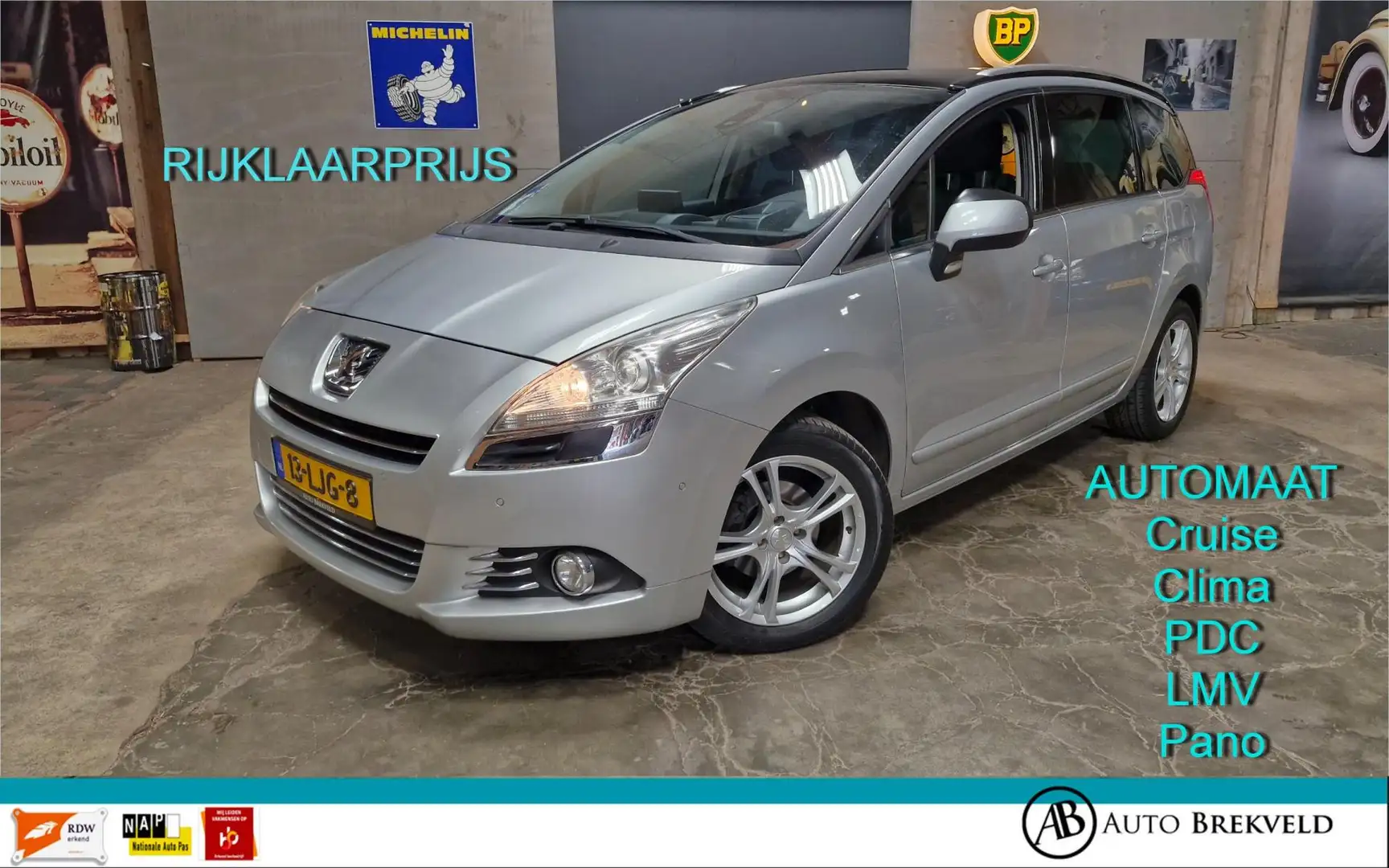 Peugeot 5008 1.6 THP GT 5p. 156PK AUTOMAAT | Cruise | Clima | P Silver - 1
