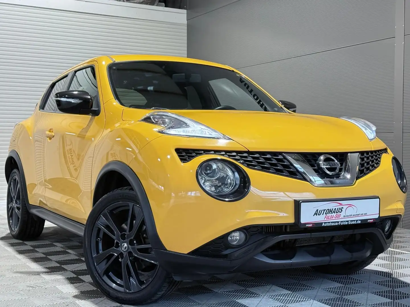Nissan Juke Acenta°Navi°RFK°Shzg°Klima°FSE°DAB°BT°Radio Jaune - 1