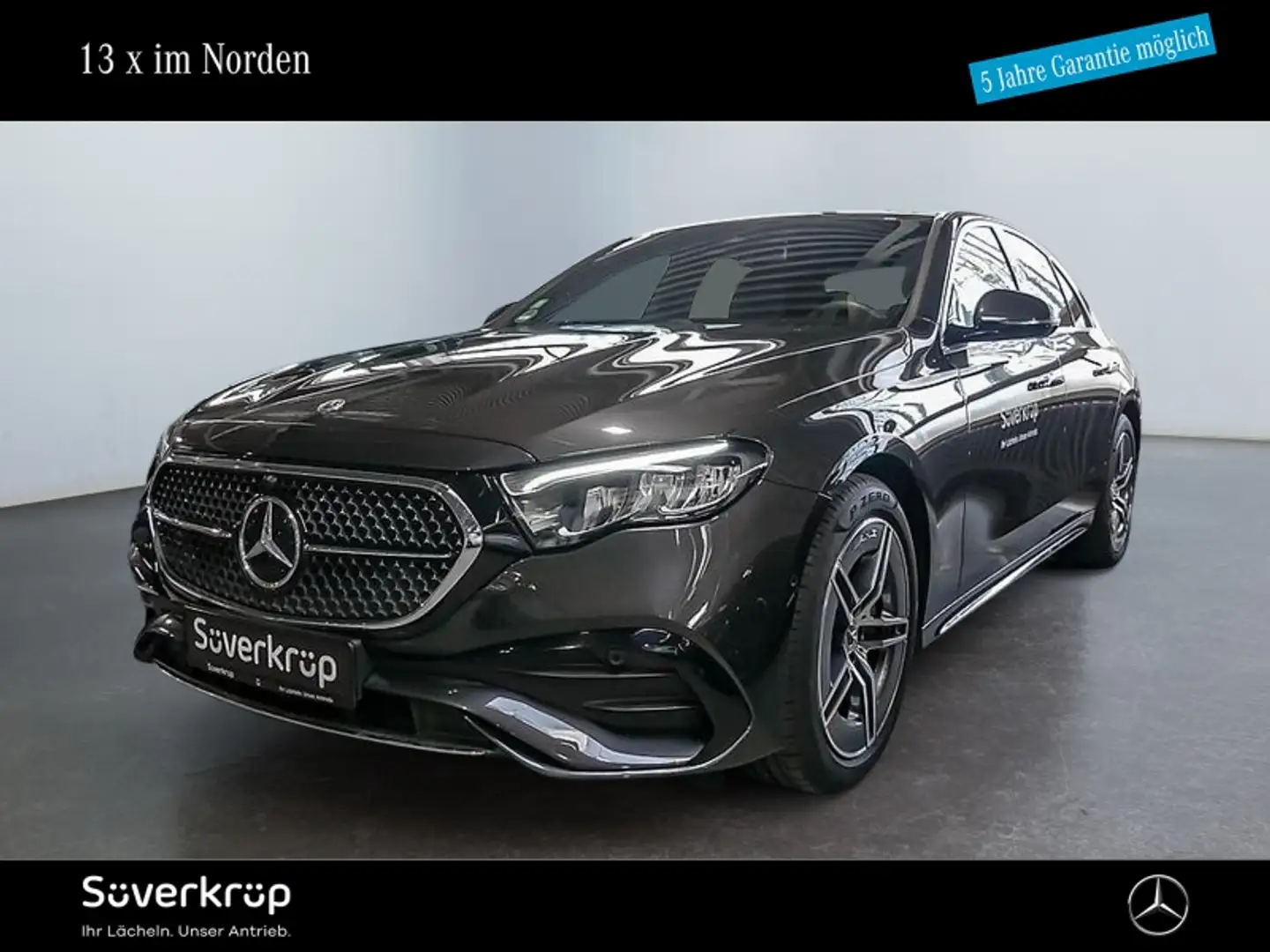Mercedes-Benz E 300 de BURM AMG KAMERA SPUR DISTR PDC SHZ Gris - 1