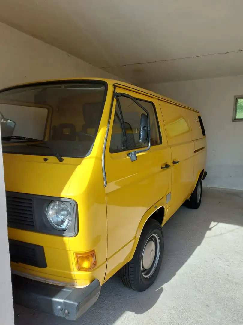 Volkswagen T3 Kastenwagen Jaune - 2