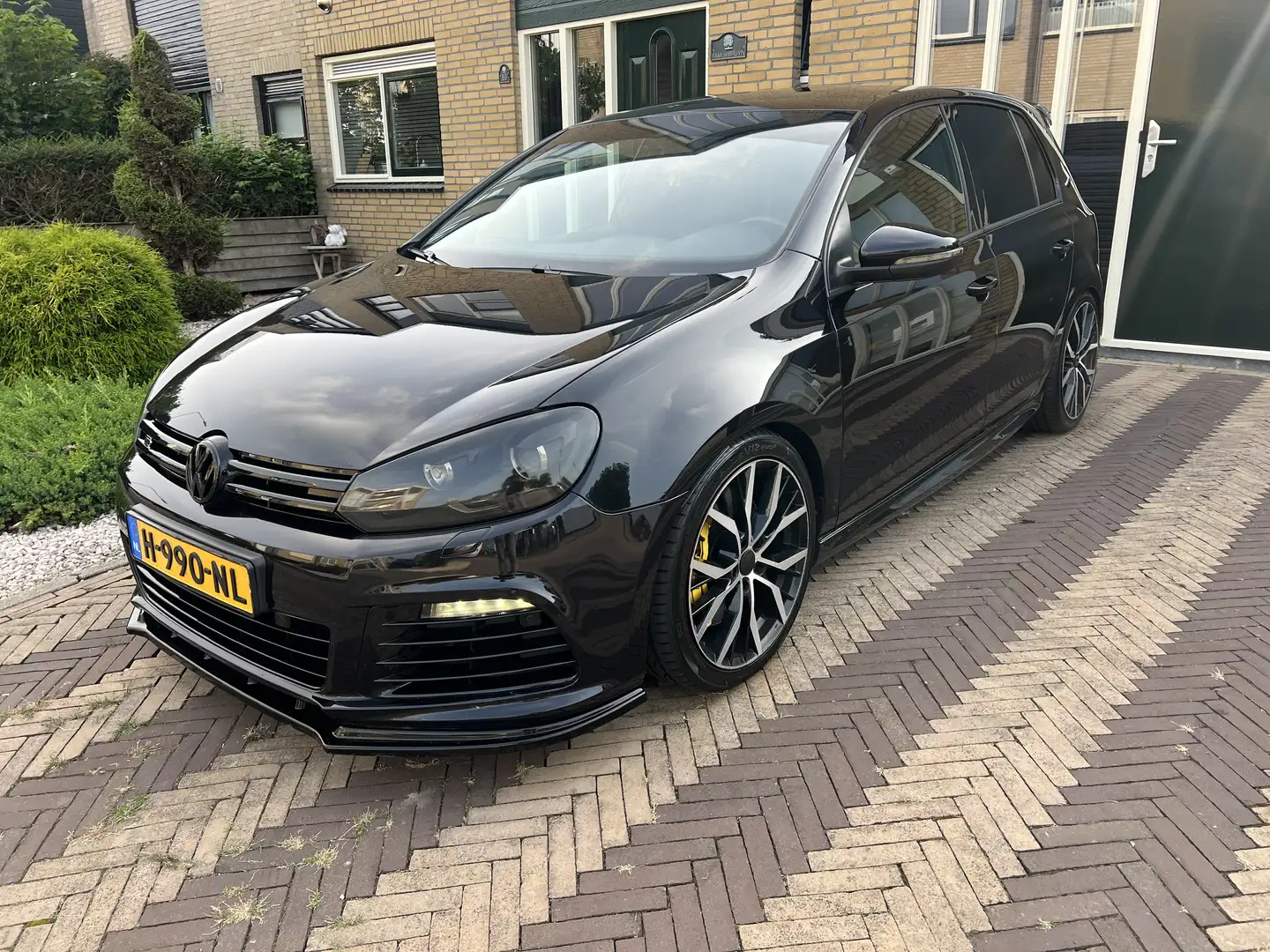 Volkswagen Golf R golf 6r Zwart - 1