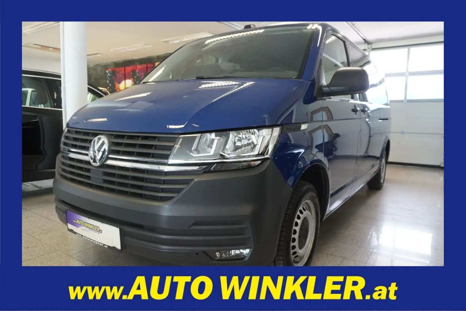 Volkswagen T6.1 Kombi LR TDI 4Motion AHK/Klima/PDC Blau - 1