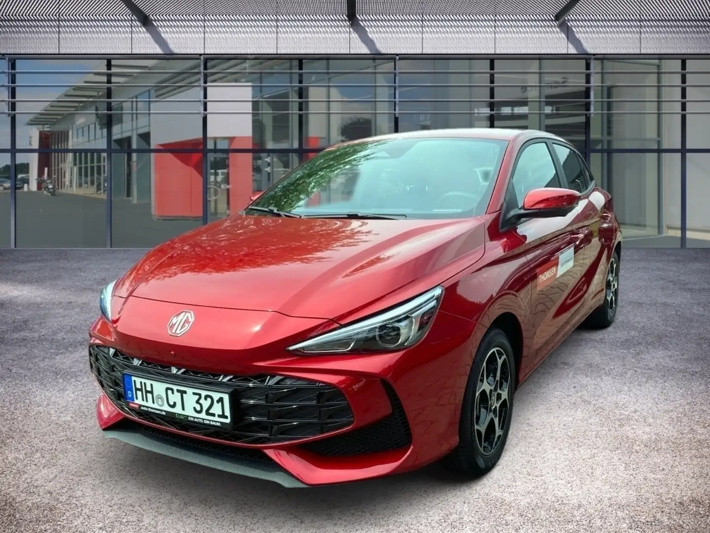 MG MG3 Hybrid Luxury Navi ACC AUT LED PDC LM KAM Rot - 2