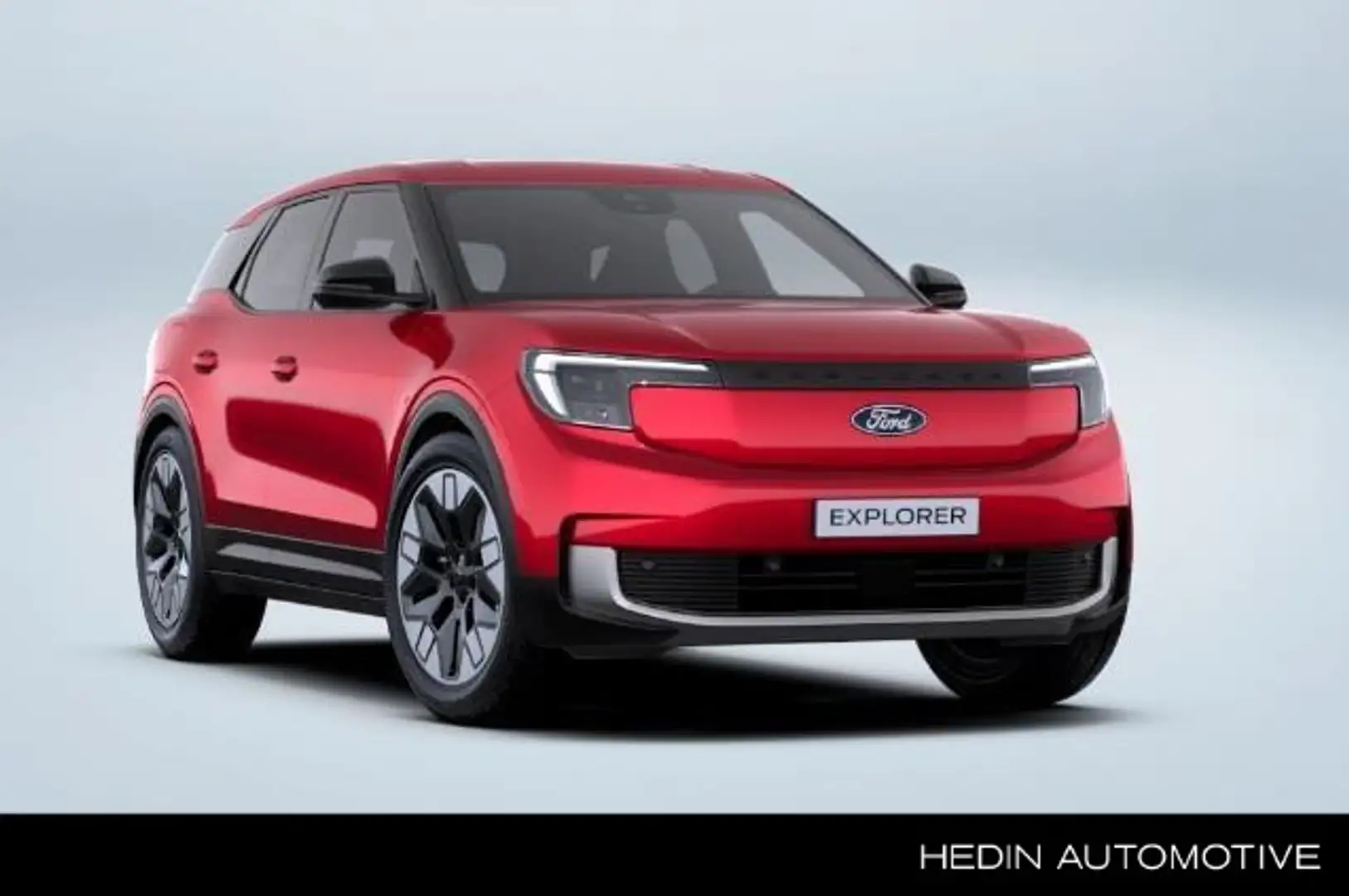 Ford Explorer Premium Extended Range RWD 77 kWh | NU in de showr Rood - 1