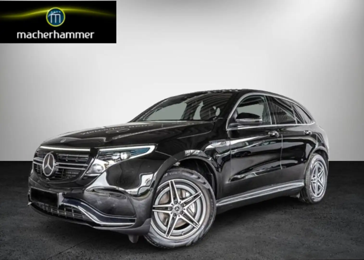 Mercedes-Benz EQC 400 4M AMG*DISTRONIC*AHK*HEAD-UP*360*19'' Schwarz - 1