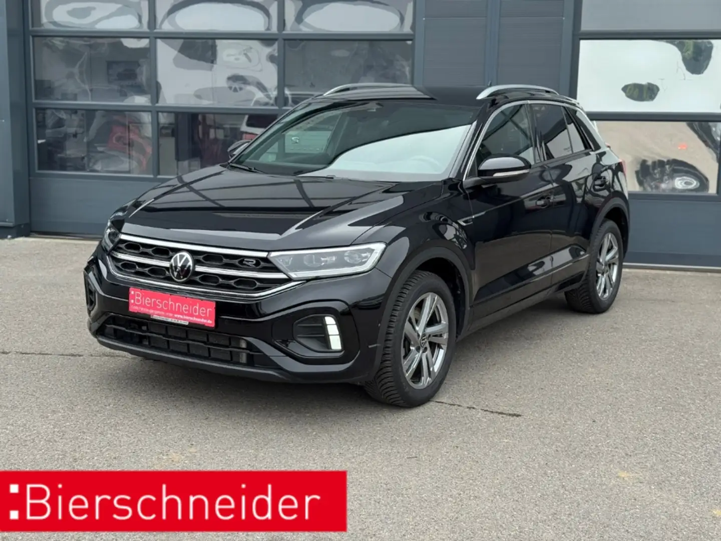 Volkswagen T-Roc 2.0 TDI DSG R-Line LED NAVI AHK ACC PARKASS Schwarz - 1