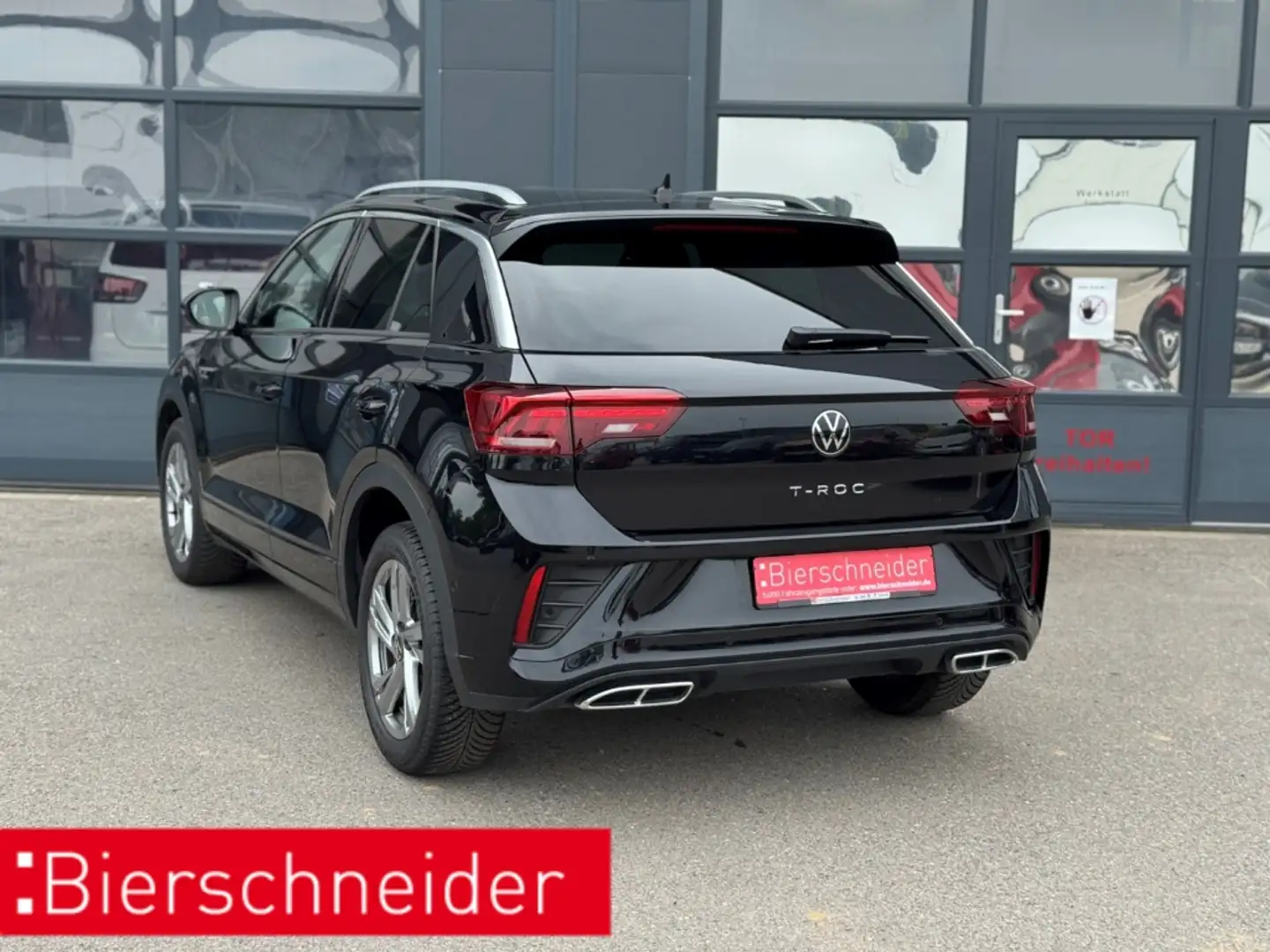 Volkswagen T-Roc 2.0 TDI DSG R-Line LED NAVI AHK ACC PARKASS Schwarz - 2