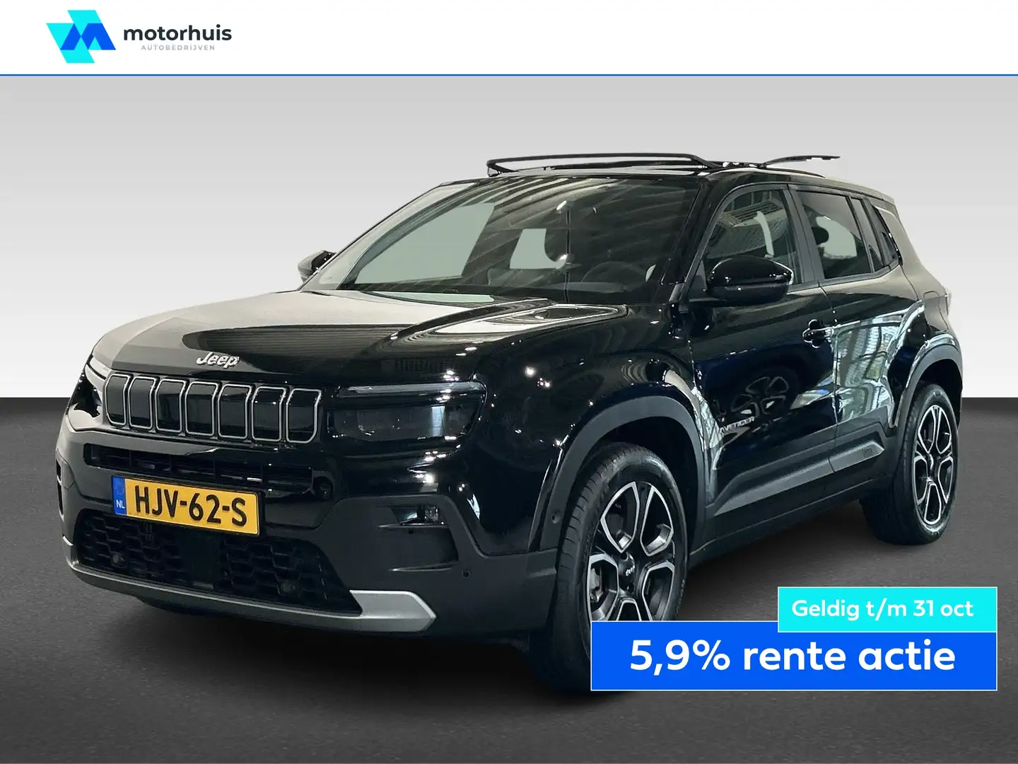 Jeep Avenger 1.2T e-Hybrid 110pk Aut Summit Zwart - 1