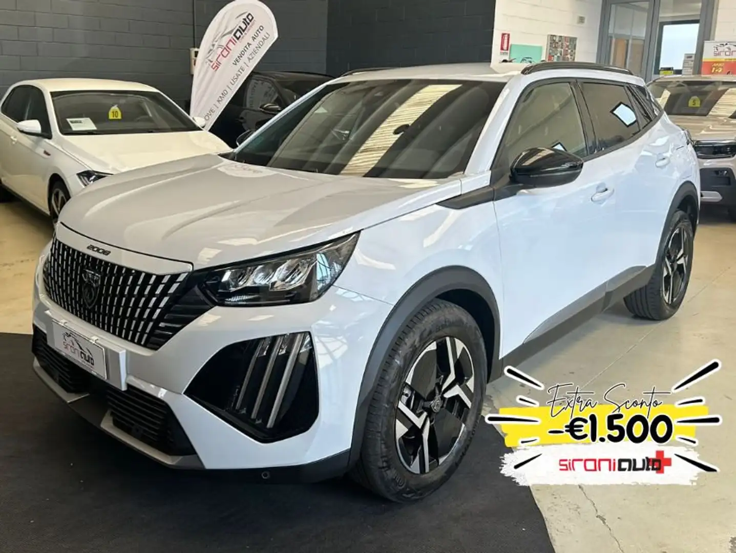 Peugeot 2008 PureTech 100 S&S Allure - PROMO SIRONIAUTO+ Bianco - 1