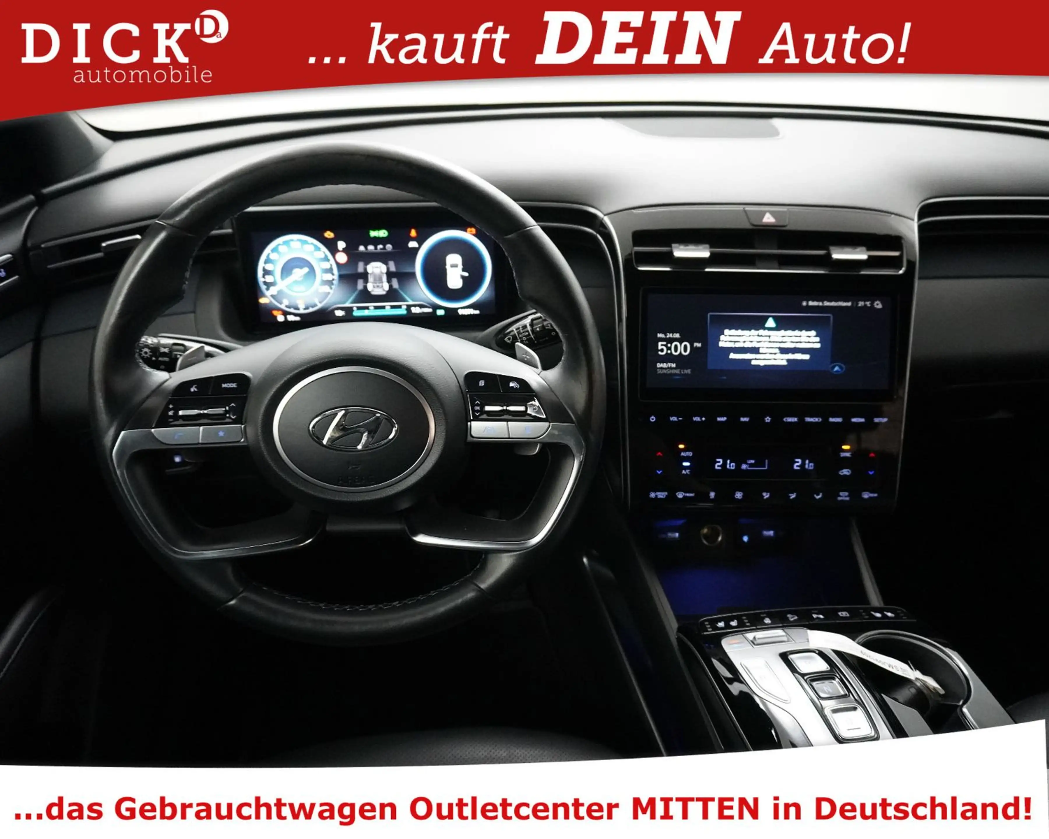 Hyundai TUCSON 1.6 Hyb 4WD Prime MEMO+SITLÜFT+360+ACC+19 — photo 15