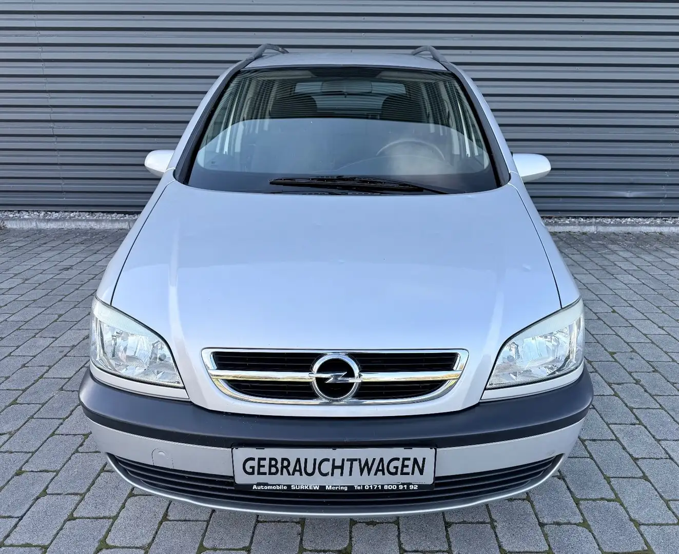 Opel Zafira A 1.8 Ltr.-16V Njoy/Klima/7-Sitzer Silber - 2