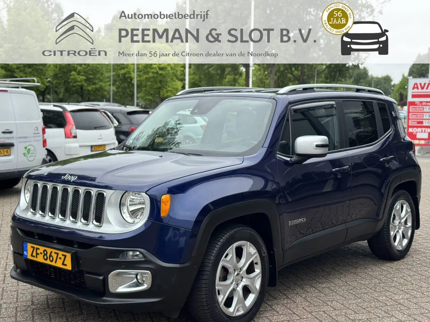 Jeep Renegade 1.4 MultiAir Night Eagle II Limited Bleu - 1